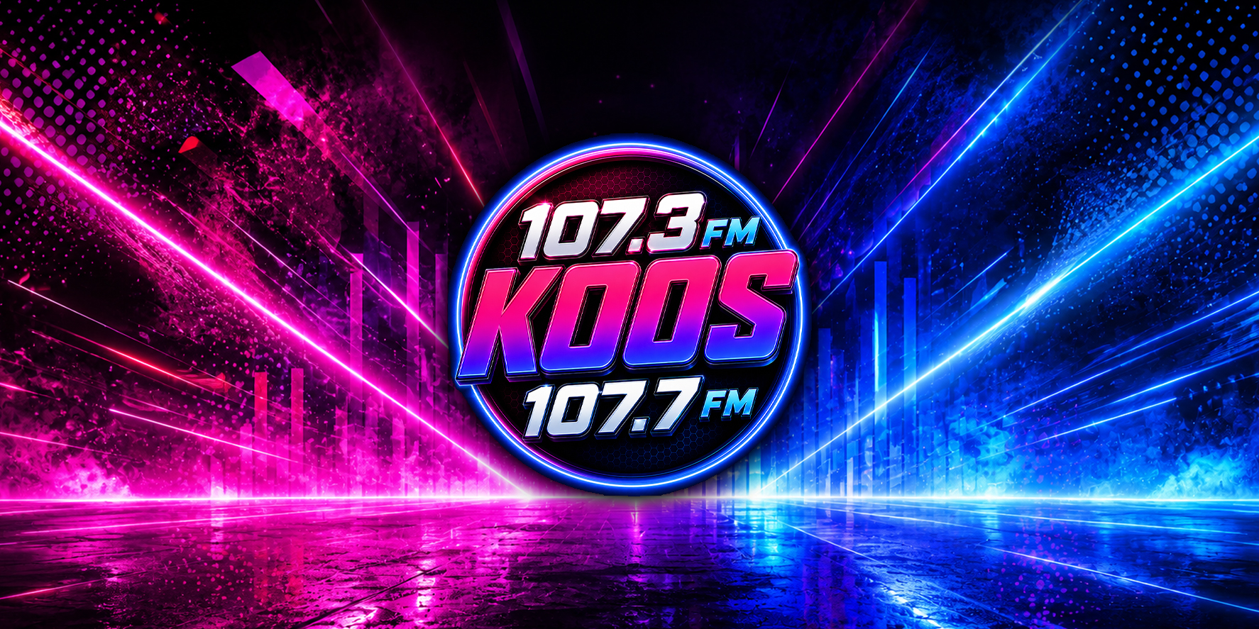 KOOS FM 107.3 and 107.7